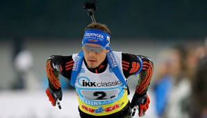 Ein Start von Simon Schempp im Massenstart am Sonntag ist noch offen