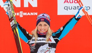 Therese Johaug krönte sich mit 2:20,9 Minuten Vorsprung zur Gesamtsiegerin