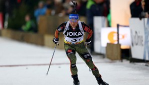 Erik Lesser verpasste das Podium nur knapp