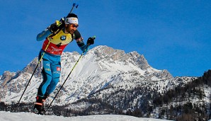 Martin Fourcade hat Gold in der Verfolgung geholt