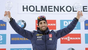 Martin Fourcade feierte seinen 14. Saisonsieg