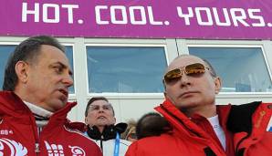 Wladimir Putin bei den Olympischen Spielen 2014 in Sochi