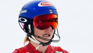 Mikaela Shiffrin ist im Slalom von Lenzerheide kurz vor dem Ziel ausgeschieden.