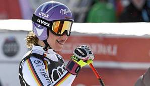 Viktoria Rebensburg gewann die Riesenslalom-Kugel.