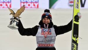 Kamil Stoch aus Polen gewann die Vierschanzentournee 2020/21.