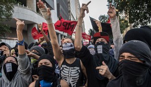 Überwiegend junge Menschen nahmen an der Demo teil