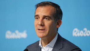 LA Bürgermeister Eric Garcetti äußert sich positiv über eine Doppelvergabe