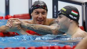 Caeleb Dressel hat sein drittes Gold in Tokio gewonnen.