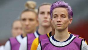 Die US-Fußballerinnen um Megan Rapinoe waren seit 44 Spielen ungeschlagen - doch zum Olympia-Start setzte es ein deftiges 0:3 gegen Schweden.