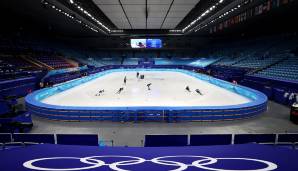 ... und im Short-Track genutzt. Extra für Olympia wurde die Halle im vergangenen Jahr modernisiert.