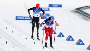 Ehrenrunde des Tages: ALBERT KUCHLER. Wie kann man im sich im Langlauf verlaufen? Es gibt doch extra eine Spur! Egal: Kuchler bog über die 15km zwischenzeitlich einmal falsch ab, wurde dann immerhin noch 32. Sein Fazit: "Riesengroßer Leichtsinnsfehler."