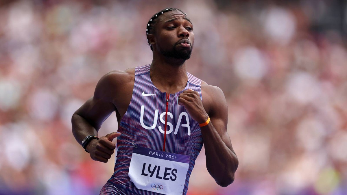 Noah Lyles geht als aktueller Weltmeister ins Rennen.