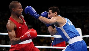 Robson Conceicao (l.) konnte sich in seinem Heimatland die Goldmedaille sichern