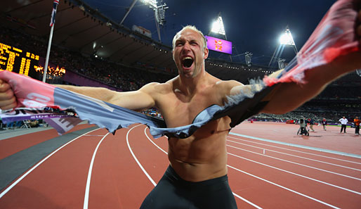 Robert Harting machte seinen Titel-Hattrick mit dem Olympiasieg perfekt