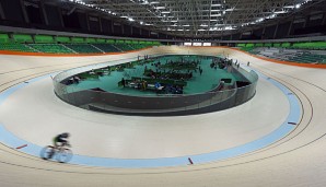 Das Velodrom in Rio hält den ersten Tests statt