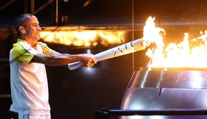 Vanderlei de Lima erfuhr erst auf dem Weg ins Stadion, dass er das Feuer entfachen soll