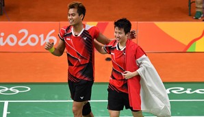 Tontowi Ahmad und Liliyana Natsir haben sich Gold gesichert