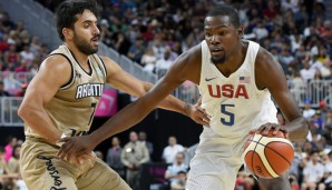 Kevin Durant erwischte einen guten Abend