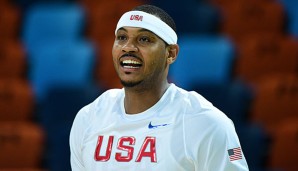 Carmelo Anthony möchte mit dem Team USA Gold holen