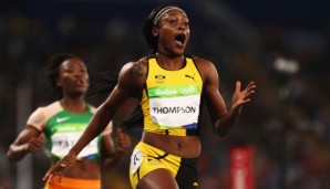 Elaine Thompson setzte sich vor Torie Bowie durch