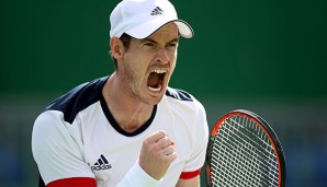 Andy Murray musste auch gegen Steve Johnson über drei Sätze gehen