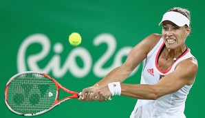 Angelique Kerber setzte sich in zwei Sätzen gegen Johanna Konta durch