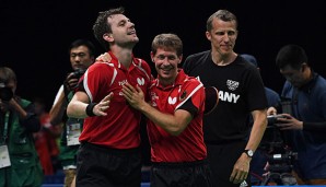 Timo Boll hat das entscheidende Einzel gewonnen