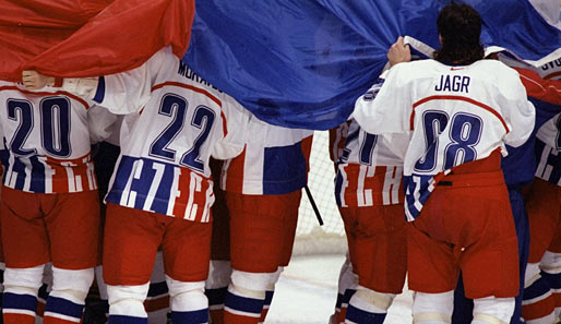 Lang, lang ist's her: Jaromir Jagr und Co. werden 1998 Olympiasieger