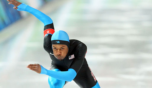 Shani Davis gewann bereits 2006 in Turin Gold über die 1000 Meter