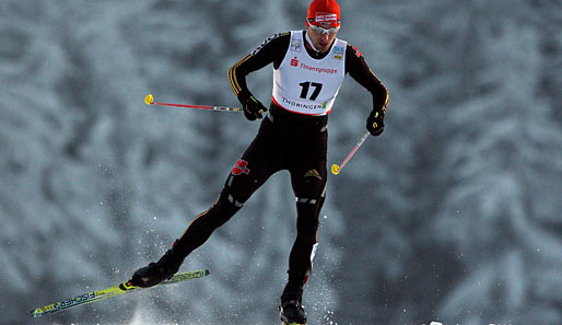 Björn Kircheisen sicherte den Kombinierern als Schlussläufer Bronze