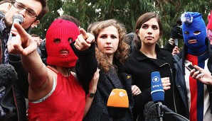 Pussy Riot stellte in Sotschi ihr Video zum neuen Anti-Putin-Song vor