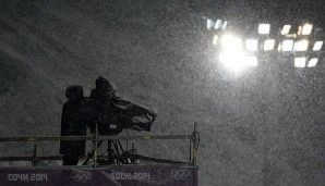 Die Schwarzmeerstadt Sotschi ist momentan fest im Griff des Unwetters