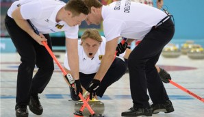 Nach der dritten Niederlage stehen die deutschen Curler in Sotschi vor dem Aus