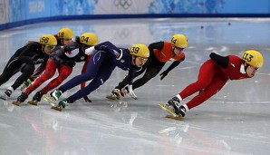 Anna Seidel wurde im Shorttrack-Halbfinale leider Letzte