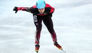 Robert Seifert war in seiner Gruppe beim 1000 Meter-Rennen chancenlos