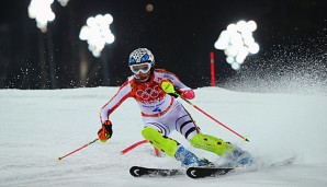 Maria Höfl-Riesch konnte bei ihren letzten Olympischen Spielen eine weitere Goldmedaille holen