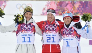 Durchatmen: Martin Sundby (r.) darf Bronze behalten