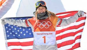 Chloe Kim gewann die Goldmedaille in der Halfpipe.