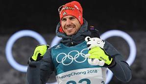 Arnd Peiffer holte nach Laura Dahlmeier und Andreas Wellinger das dritte Gold bei diesen Winterspielen.