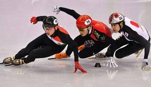 Im Shorttrack-Wettbewerb gewann die russische Männer-Staffel.