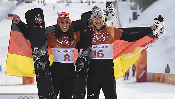 Ramona Hofmeister und Selina Jörg sorgten für doppeltes Edelmetall.