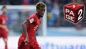 Kingsley Coman überzeugte bei seinem ersten Startelf-Einsatz