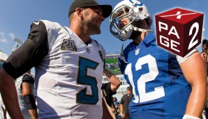 Blake Bortles und Andrew Luck werden im kommenden Jahr in London gastieren