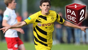 Christian Pulisic zählt zu den größten Talenten bei Borussia Dortmund