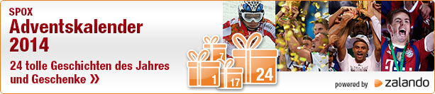 SPOX Adventskalender 2014 powered by zalando