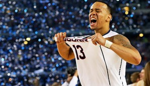 Point Guard Shabazz Napier gewann gegen Kentucky seine zweite NCAA-Meisterschaft