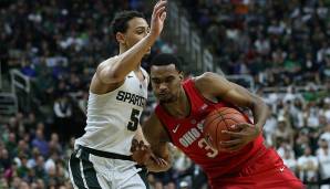 21. Pick: Keita Bates-Diop (PF, Ohio State) - Utah sammelt weiter Defensiv-Spezialisten und dieses Mal ist es Keita-Bates. Der Forward hat lange Arme und sogar ein wenig Range.