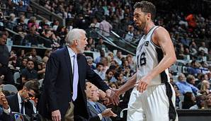 Pau Gasol hat Gregg Popovich und Tom Thibodeau gelobt.