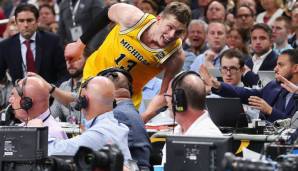 Moritz Wagner führte die Michigan Wolverines ins Finale.