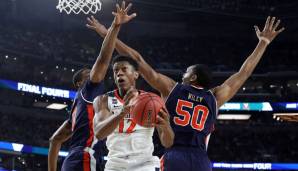 De'Andre Hunter steht mit den Virginia Cavaliers im Championship Game.